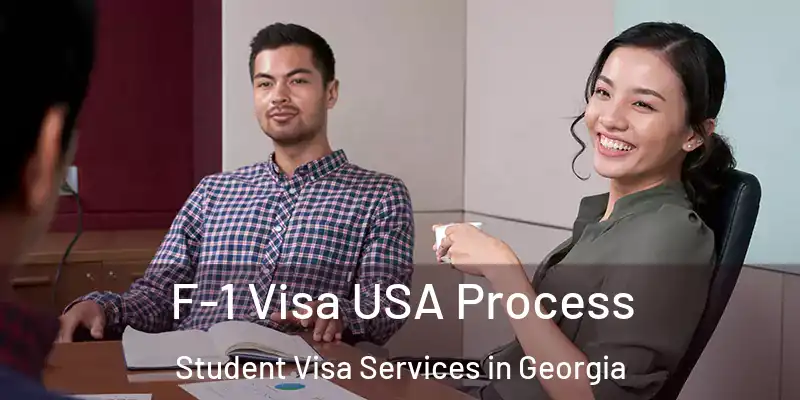 F-1 Visa USA Process Student Visa Services in Georgia
